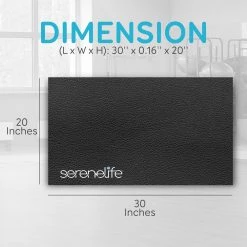 Serenelife Sports & Outdoors Premium Exercise & Fitness Mat SLELMAT5