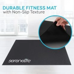 Serenelife Sports & Outdoors Premium Exercise & Fitness Mat SLELMAT5