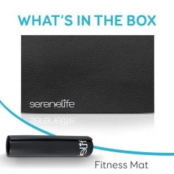 Serenelife Sports & Outdoors Premium Exercise & Fitness Mat SLELMAT5