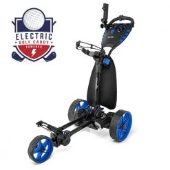 Serenelife Sports & Outdoors 3-Wheel Golf Electric Trolley SLGZELEC