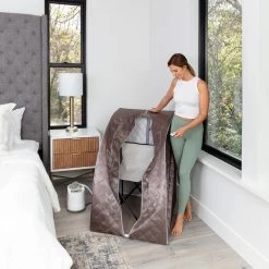 Serenelife Compact & Portable Stem Sauna SLISAU60GRY