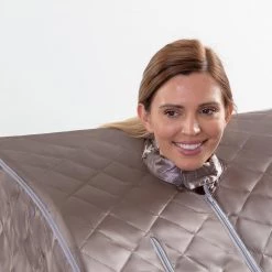 Serenelife Compact & Portable Stem Sauna SLISAU60GRY