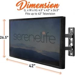 SereneLife Home & Lighting Full TV Cover