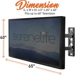 SereneLife Home & Lighting Full TV Cover
