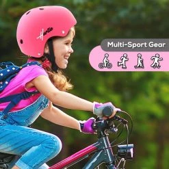 Hurtle USA Kids Sports Safety Helmet Pink HURHLP48 Sports & Outdoors 10 Hurtle USA Kids Sports Safety Helmet Pink HURHLP48 Sports & Outdoors