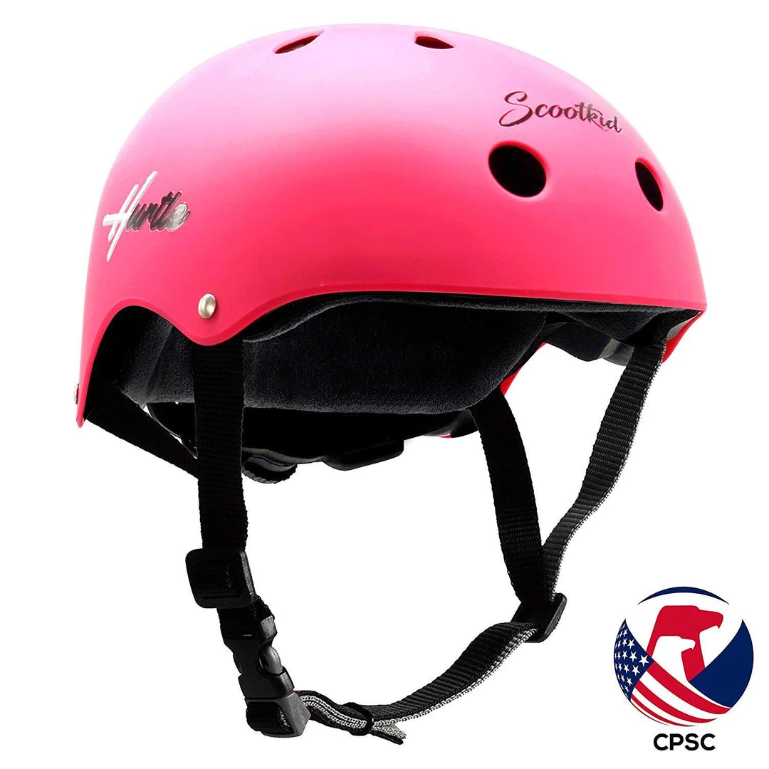 Hurtle USA Kids Sports Safety Helmet Pink HURHLP48 Sports & Outdoors 2 Hurtle USA Kids Sports Safety Helmet Pink HURHLP48 Sports & Outdoors