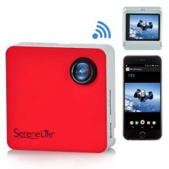 SereneLife Clip-on Wearable Camera SLBCM18RD