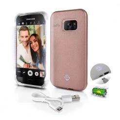 SereneLife Lite-Me' Selfie Case For Galaxy S7 Edge SL302S7RG