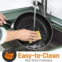 Serenelife Home & Lighting Home Kitchen Cookware 6-Piece Set