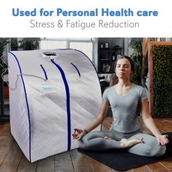 SereneLife Portable Therapeutic Infrared Sauna Spa SLISAU20SL Health & Beauty
