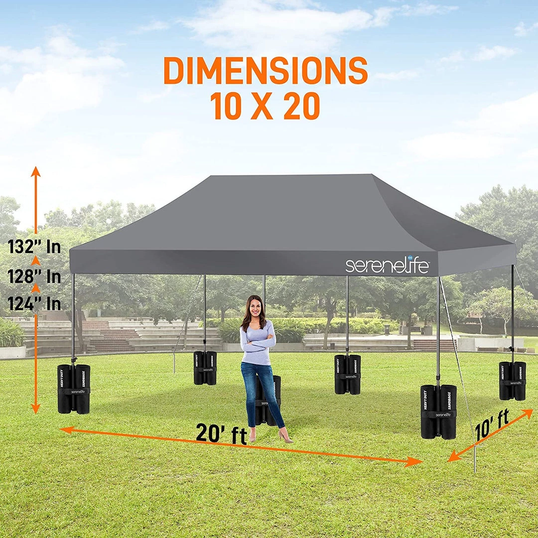 Serenelife Sports & Outdoors Tent Commercial Instant Shelter 28 Serenelife Sports & Outdoors Tent Commercial Instant Shelter