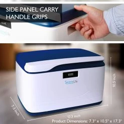 SereneLife Security Locking Storage Container Bin SLSBIN10