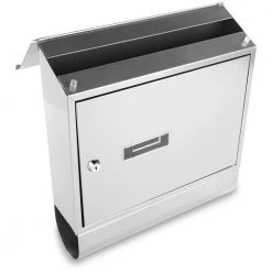 SereneLife Modern Wall Mount Lockable Mailbox SLMAB06 Home & Lighting