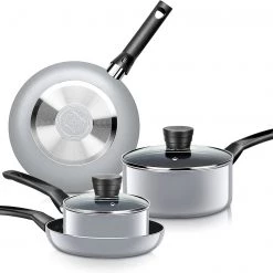 Serenelife Home & Lighting Home Kitchen Cookware 6-Piece Set