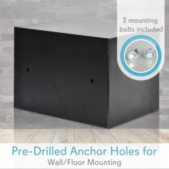 SereneLife Home & Lighting Fireproof Lock Box SLSFE12