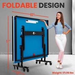 Serenelife Indoor Table Tennis Table SLPPT15