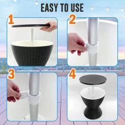 Serenelife Cool Bar Outdoor Patio Furniture