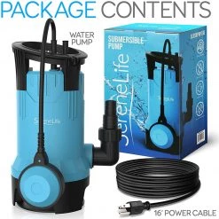 Serenelife Electric Submersible Pump SLBSMPMP100.9