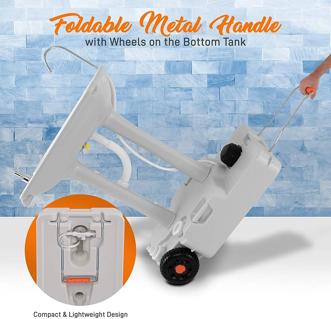 SereneLife 30L Portable Water Faucet Washing Station SLCASN25 Sports & Outdoors 5 SereneLife 30L Portable Water Faucet Washing Station SLCASN25 Sports & Outdoors