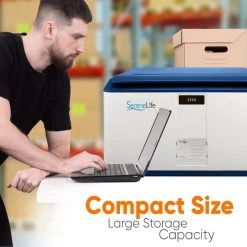 SereneLife Home & Lighting Security Locking Storage Container Bin SLSBIN21