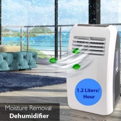 SereneLife Compact Home Air Conditioner Cooling Unit SLPAC8 Home & Lighting