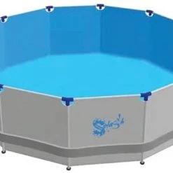 Serenelife Sports & Outdoors Metal Frame Pool Set SLPORND18