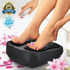 SereneLife Shiatsu Foot Massager SLFTMSG20 Health & Beauty