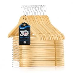 Serenelife Wooden Clothes Hangers SLHWD30