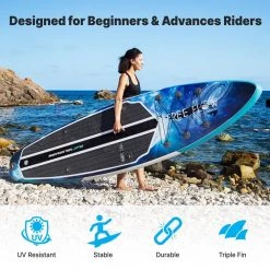 Serenelife Sports & Outdoors SUP Stand-Up Paddle-Board SLSUPB872