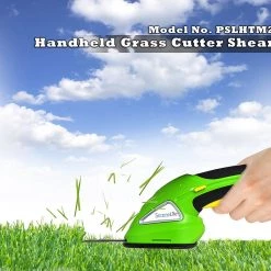SereneLife Handheld Grass Cutter Shears PSLHTM20 Tools & Garden