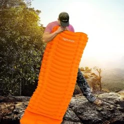 SereneLife Ultralight Sleeping Pad With Carrying Bag Sports & Outdoors