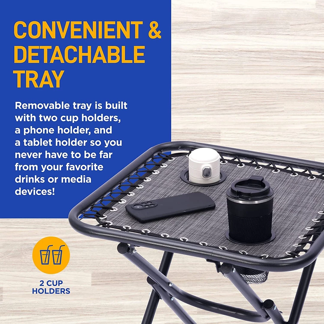 Serenelife Camping & Outdoor Adjustable Zero Gravity Chair Set SLZGHTBGY32 4 Serenelife Camping & Outdoor Adjustable Zero Gravity Chair Set SLZGHTBGY32