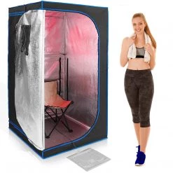 SereneLife Full Size Portable Sauna SLISAU30BK