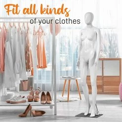 Home & Lighting SereneLife Adjustable Female Mannequin