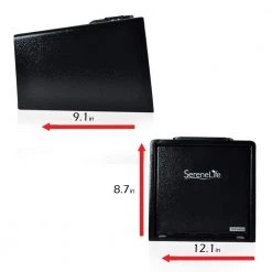 SereneLife Updated Premium FireArm Safety Box SLSFE28PS Home & Lighting