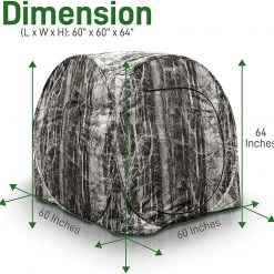 Serenelife Sports & Outdoors Spring Steel Blind SLHT39