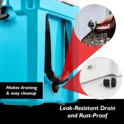 Serenelife Portable Cooler Box SLCB35BL Sports & Outdoors