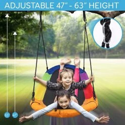 Serenelife Oval Swings Sports & Outdoors