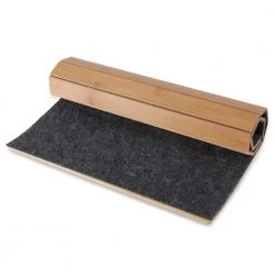 SereneLife Bamboo Floor Rug Bath Mat SLFBMT20