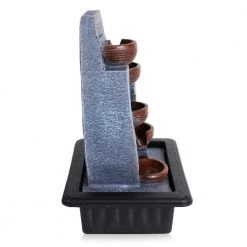 SereneLife Electric Water Fountain Decor SLTWF87LED