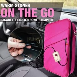 Serenelife Portable Hot Stone Massage System PSLMSGST40PK