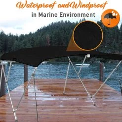 Serenelife Waterproof Boat Bimini Top Cover