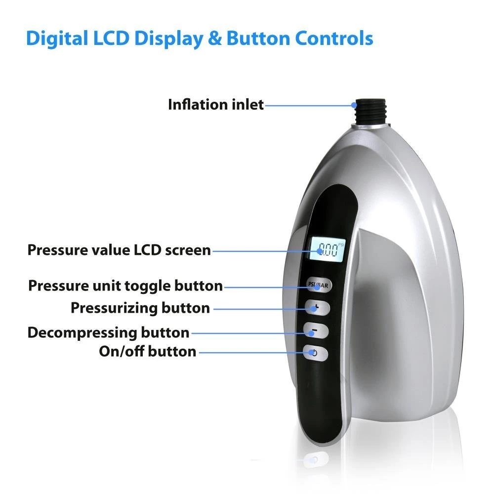 SereneLife Premium Compact Digital Air Pump Compressor SLPUMP10 Sports & Outdoors 3 SereneLife Premium Compact Digital Air Pump Compressor SLPUMP10 Sports & Outdoors