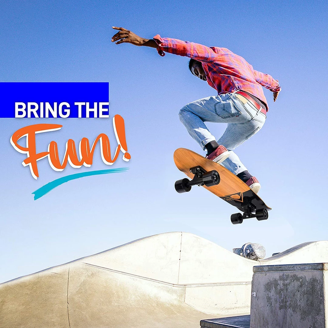 Serenelife Sports & Outdoors Canadian Maple Deck Skateboard 6" 13 Serenelife Sports & Outdoors Canadian Maple Deck Skateboard 6"