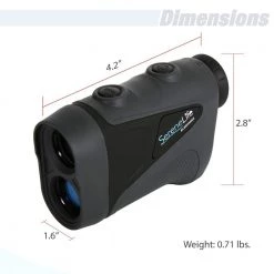SereneLife Golf Laser Range Finder Monocular SLGRF30BK