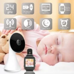 SereneLife Electronics & Gadgets Wireless Video Baby Monitor 1.54