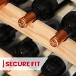 Serenelife Home & Lighting Stackable Wine Storage Rack SLWMDSF200