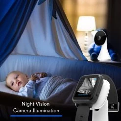 SereneLife Electronics & Gadgets Wireless Video Baby Monitor 1.54