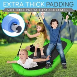 Serenelife Oval Swings Sports & Outdoors