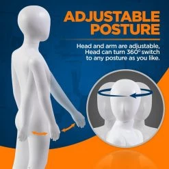 Serenelife Kid Torso Dress Form Mannequin SLMAQKDSK Home & Lighting